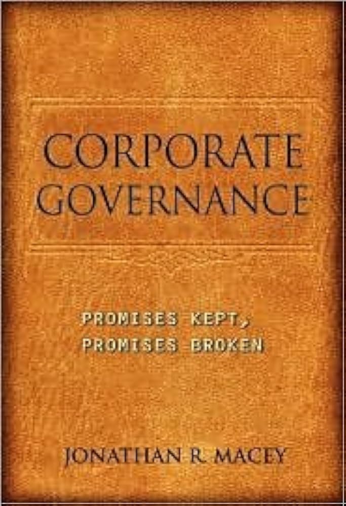 Corporate Governance Publisher: Princeton University Press